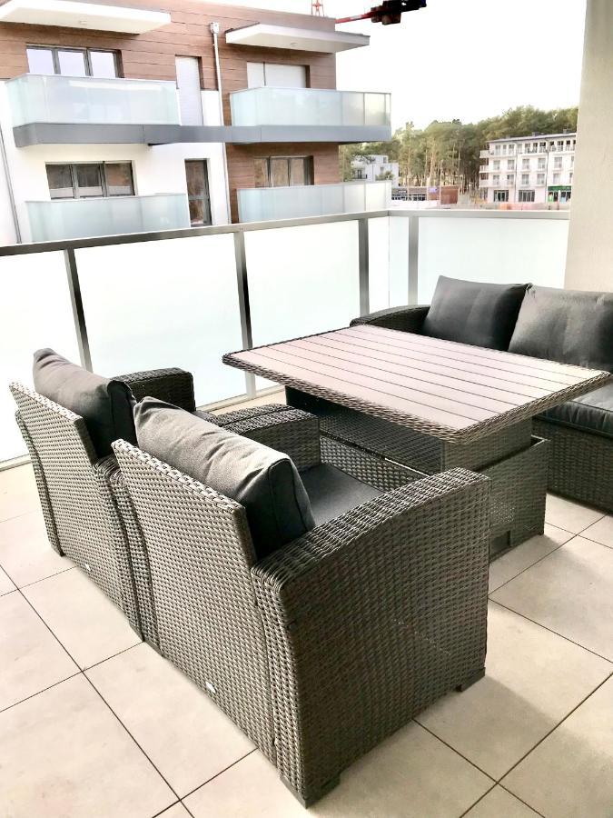 Apartament Rodzinny Z Duzym Tarasem Pogorzelica  Eksteriør bilde